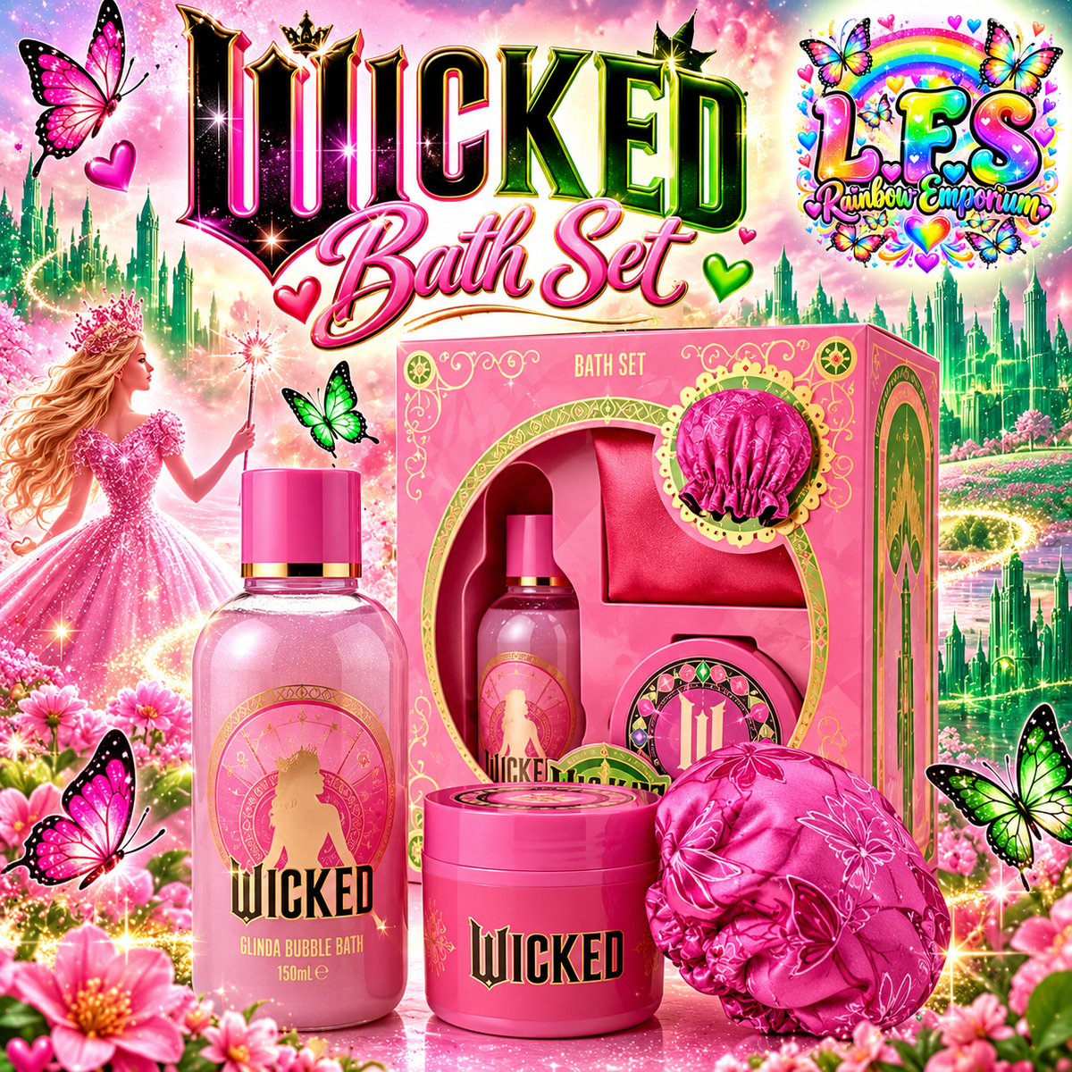 Wked bath set