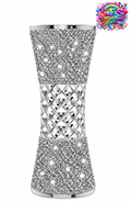 Sparkle vase ornament 25cm