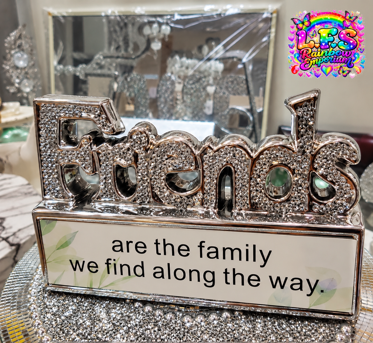 Friends crushed diamond