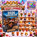 Highland cow advent calendar