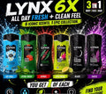 Lynx shower gel 6pc set