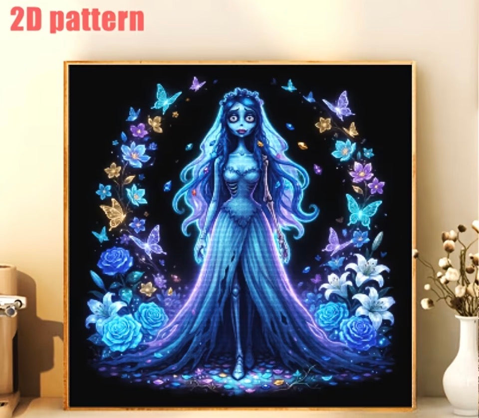 Corpse bride diamond art