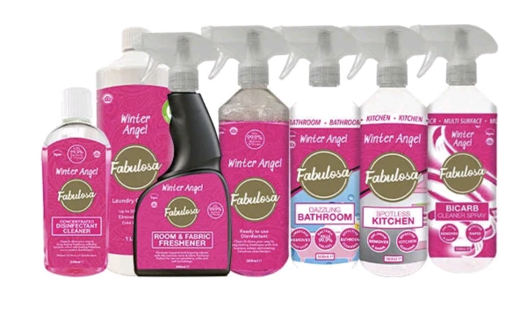 Fabulosa winter Angel household cleaning bundle