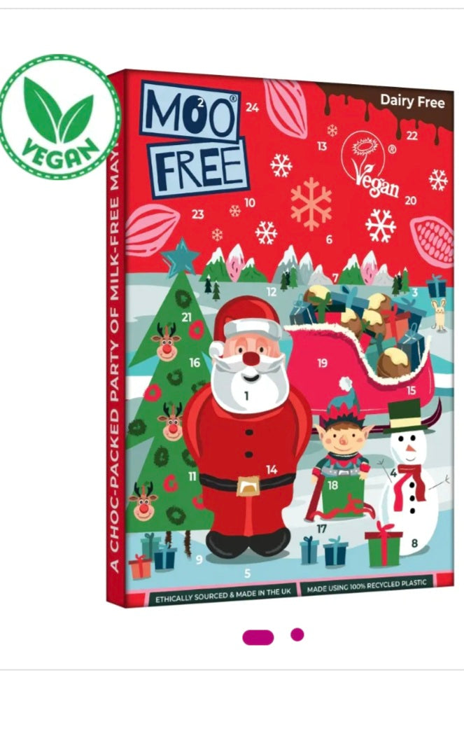 Dairy free chocolate advent calendar